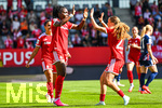19.09.2026, München, Deutschland. Google Pixel Frauen-Bundesliga: FC Bayern München Frauen gegen 1. FC Köln Frauen am FC Bayern Campus. Edna Imade (FC Bayern Frauen) jubelt nach Ihrem Tor.