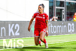19.09.2026, München, Deutschland. Google Pixel Frauen-Bundesliga: FC Bayern München Frauen gegen 1. FC Köln Frauen am FC Bayern Campus. Jovana Damnjanovic (FC Bayern Frauen) jubelt nach Ihrem Tor.