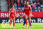 19.09.2026, München, Deutschland. Google Pixel Frauen-Bundesliga: FC Bayern München Frauen gegen 1. FC Köln Frauen am FC Bayern Campus. Edna Imade (FC Bayern Frauen) jubelt nach Ihrem Tor.