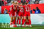 19.09.2026, München, Deutschland. Google Pixel Frauen-Bundesliga: FC Bayern München Frauen gegen 1. FC Köln Frauen am FC Bayern Campus. Bayern jubelt.