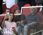 19.09.2026, Fussball 1. Bundesliga 2026/2027, 4.Spieltag, VfB Stuttgart - Borussia Dortmund, in der MHP-Arena Stuttgart, Joachim Löw (Deutschland) und Armin Veh (Deutschland) auf der Ehrentribüne.
 

