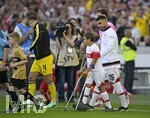 19.09.2026, Fussball 1. Bundesliga 2026/2027, 4.Spieltag, VfB Stuttgart - Borussia Dortmund, in der MHP-Arena Stuttgart, Deniz Undav (Stuttgart) läuft ins Spiel ein.
 

