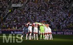 19.09.2026, Fussball 1. Bundesliga 2026/2027, 4.Spieltag, VfB Stuttgart - Borussia Dortmund, in der MHP-Arena Stuttgart, Die Stuttgarter Spieler bilden einen Motivationskreis
 

