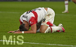 19.09.2026, Fussball 1. Bundesliga 2026/2027, 4.Spieltag, VfB Stuttgart - Borussia Dortmund, in der MHP-Arena Stuttgart, Ermedin Demirovic (Stuttgart) am Boden
 

