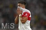 19.09.2026, Fussball 1. Bundesliga 2026/2027, 4.Spieltag, VfB Stuttgart - Borussia Dortmund, in der MHP-Arena Stuttgart, Ermedin Demirovic (Stuttgart) unzufrieden
 

