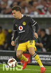 19.09.2026, Fussball 1. Bundesliga 2026/2027, 4.Spieltag, VfB Stuttgart - Borussia Dortmund, in der MHP-Arena Stuttgart, Konstantinos Karetsas (Borussia Dortmund) am Ball 
 

