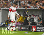 19.09.2026, Fussball 1. Bundesliga 2026/2027, 4.Spieltag, VfB Stuttgart - Borussia Dortmund, in der MHP-Arena Stuttgart, Deniz Undav (Stuttgart) geht aus dem Spiel
 

