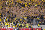 19.09.2026, Fussball 1. Bundesliga 2026/2027, 4.Spieltag, VfB Stuttgart - Borussia Dortmund, in der MHP-Arena Stuttgart, Gästefans Dortmund