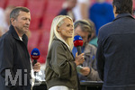 19.09.2026, Fussball 1. Bundesliga 2026/2027, 4.Spieltag, VfB Stuttgart - Borussia Dortmund, in der MHP-Arena Stuttgart, v.li: Lothar Matthäus, Julia Simic am SKY Mikrofon 