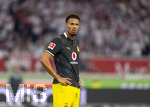 19.09.2026, Fussball 1. Bundesliga 2026/2027, 4.Spieltag, VfB Stuttgart - Borussia Dortmund, in der MHP-Arena Stuttgart, Felix Nmecha (Borussia Dortmund) nachdenklich 