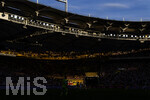 19.09.2026, Fussball 1. Bundesliga 2026/2027, 4.Spieltag, VfB Stuttgart - Borussia Dortmund, in der MHP-Arena Stuttgart, Fans Dortmund im Streiflicht 