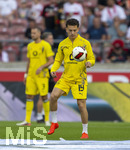 19.09.2026, Fussball 1. Bundesliga 2026/2027, 4.Spieltag, VfB Stuttgart - Borussia Dortmund, in der MHP-Arena Stuttgart, Konstantinos Karetsas (Borussia Dortmund) beim Aufwärmen 
