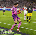 19.09.2026, Fussball 1. Bundesliga 2026/2027, 4.Spieltag, VfB Stuttgart - Borussia Dortmund, in der MHP-Arena Stuttgart, Torwart Gregor Kobel (Borussia Dortmund) jubelt  