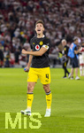 19.09.2026, Fussball 1. Bundesliga 2026/2027, 4.Spieltag, VfB Stuttgart - Borussia Dortmund, in der MHP-Arena Stuttgart, Schlussjubel, Nico Schlotterbeck (Borussia Dortmund) 