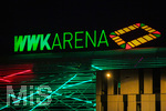 20.09.2026, Augsburg, Deutschland. Die WWK Arena in Augsburg vor dem UEFA Nations League-Länderspiel der deutschen Fußball-Nationalmannschaft gegen Griechenland. Die Partie am 27. September 2026 ist das erste Heim-Länderspiel unter Bundestrainer Jürgen Klopp.
