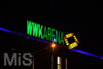 20.09.2026, Augsburg, Deutschland. Die WWK Arena in Augsburg vor dem UEFA Nations League-Länderspiel der deutschen Fußball-Nationalmannschaft gegen Griechenland. Die Partie am 27. September 2026 ist das erste Heim-Länderspiel unter Bundestrainer Jürgen Klopp.