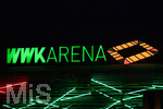 20.09.2026, Augsburg, Deutschland. Die WWK Arena in Augsburg vor dem UEFA Nations League-Länderspiel der deutschen Fußball-Nationalmannschaft gegen Griechenland. Die Partie am 27. September 2026 ist das erste Heim-Länderspiel unter Bundestrainer Jürgen Klopp.