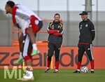22.09.2026, Fussball DFB-Nationalmannschaft Deutschland, Trainingslager in Herzogenaurach, im Homeground bei ADIDAS, vor den UEFA Nations League Spielen, Training der Nationalmannschaft vor der anwesenden Presse. Trainer Jürgen Klopp (Deutschland) hat Spass