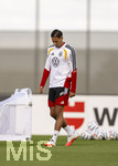 22.09.2026, Fussball DFB-Nationalmannschaft Deutschland, Trainingslager in Herzogenaurach, im Homeground bei ADIDAS, vor den UEFA Nations League Spielen, Younes Ebnoutalib (Deutschland) 