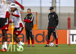 22.09.2026, Fussball DFB-Nationalmannschaft Deutschland, Trainingslager in Herzogenaurach, im Homeground bei ADIDAS, vor den UEFA Nations League Spielen, v.lI: Co-Trainer Pepijn Lijnders (Deutschland), Bundestrainer Jürgen Klopp (Deutschland).