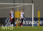 22.09.2026, Fussball DFB-Nationalmannschaft Deutschland, Trainingslager in Herzogenaurach, im Homeground bei ADIDAS, vor den UEFA Nations League Spielen, Torwart Alexander Nübel (Deutschland) und Torwart Marc-Andre ter Stegen (Deutschland)