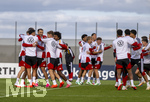 22.09.2026, Fussball DFB-Nationalmannschaft Deutschland, Trainingslager in Herzogenaurach, im Homeground bei ADIDAS, vor den UEFA Nations League Spielen, Spassiges Training, mit Nathaniel Brown (Deutschland), Hennes Behrens (Deutschland), Younes Ebnoutalib (Deutschland), Jamal Musiala (Deutschland), Philipp Treu (Deutschland), Karim Adeyemi (Deutschland), Joshua Kimmich (Deutschland), 
