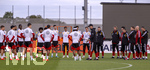 22.09.2026, Fussball DFB-Nationalmannschaft Deutschland, Trainingslager in Herzogenaurach, im Homeground bei ADIDAS, vor den UEFA Nations League Spielen, Younes Ebnoutalib (Deutschland), Nadiem Amiri (Deutschland), Chris Führich (Deutschland), Hennes Behrens (Deutschland), Josha Vagnoman (Deutschland), Karim Adeyemi (Deutschland), Yann Aurel Bisseck (Deutschland), Jonathan Tah (Deutschland), Serge Gnabry (Deutschland), Yannik Engelhardt (Deutschland) Torwart Marc Andre ter Stegen (Deutschland), Nadiem Amiri (Deutschland), Joshua Kimmich (Deutschland), Bundestrainer Jürgen Klopp (Deutschland), Co-Trainer Mads Buttgereit, Torwarttrainer Stefan Wessels, Co-Trainer Sven Bender (Deutschland) , Co-Trainer Peter Krawietz (Deutschland),  Co-Trainer Pepijn Lijnders (Deutschland)  