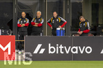 22.09.2026, Fussball DFB-Nationalmannschaft Deutschland, Trainingslager in Herzogenaurach, im Homeground bei ADIDAS, vor den UEFA Nations League Spielen, Staff am Spielfeldrand 