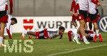 22.09.2026, Fussball DFB-Nationalmannschaft Deutschland, Trainingslager in Herzogenaurach, im Homeground bei ADIDAS, vor den UEFA Nations League Spielen,  Bambase Conte macht Liegestütz 
