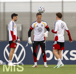 22.09.2026, Fussball DFB-Nationalmannschaft Deutschland, Trainingslager in Herzogenaurach, im Homeground bei ADIDAS, vor den UEFA Nations League Spielen, Finn Dahmen (GER).