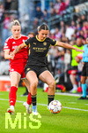 22.09.2026, Unterhaching, Deutschland. UEFA Women's Champions League, 1. Spieltag der Ligaphase: FC Bayern München Frauen gegen Manchester City. UWCL-Auftakt der FC Bayern Frauen und erstes UWCL-Pflichtspiel im neuen Zuhause Sportpark Unterhaching. Franziska Kett (FC Bayern Frauen)
