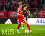 22.09.2026, Unterhaching, Deutschland. UEFA Women's Champions League, 1. Spieltag der Ligaphase: FC Bayern München Frauen gegen Manchester City. UWCL-Auftakt der FC Bayern Frauen und erstes UWCL-Pflichtspiel im neuen Zuhause Sportpark Unterhaching. Linda Dallmann (FC Bayern Frauen)