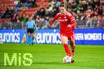22.09.2026, Unterhaching, Deutschland. UEFA Women's Champions League, 1. Spieltag der Ligaphase: FC Bayern München Frauen gegen Manchester City. UWCL-Auftakt der FC Bayern Frauen und erstes UWCL-Pflichtspiel im neuen Zuhause Sportpark Unterhaching. Klara Bühl (FC Bayern Frauen)