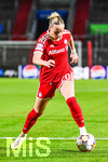 22.09.2026, Unterhaching, Deutschland. UEFA Women's Champions League, 1. Spieltag der Ligaphase: FC Bayern München Frauen gegen Manchester City. UWCL-Auftakt der FC Bayern Frauen und erstes UWCL-Pflichtspiel im neuen Zuhause Sportpark Unterhaching. Franziska Kett (FC Bayern Frauen)