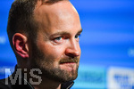 22.09.2026, Unterhaching, Deutschland. UEFA Women's Champions League, 1. Spieltag der Ligaphase: FC Bayern München Frauen gegen Manchester City. UWCL-Auftakt der FC Bayern Frauen und erstes UWCL-Pflichtspiel im neuen Zuhause Sportpark Unterhaching. Pressekonferenz (PK) mit Josef Thaurer (Pressesprecher, FC Bayern Frauen)