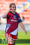 22.09.2026, Unterhaching, Deutschland. UEFA Women's Champions League, 1. Spieltag der Ligaphase: FC Bayern München Frauen gegen Manchester City. UWCL-Auftakt der FC Bayern Frauen und erstes UWCL-Pflichtspiel im neuen Zuhause Sportpark Unterhaching. Glódís Perla Viggósdóttir (FC Bayern Frauen)