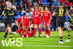 22.09.2026, Unterhaching, Deutschland. UEFA Women's Champions League, 1. Spieltag der Ligaphase: FC Bayern München Frauen gegen Manchester City. UWCL-Auftakt der FC Bayern Frauen und erstes UWCL-Pflichtspiel im neuen Zuhause Sportpark Unterhaching. Jovana Damnjanovi? (FC Bayern Frauen) verletzt.