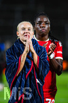 22.09.2026, Unterhaching, Deutschland. UEFA Women's Champions League, 1. Spieltag der Ligaphase: FC Bayern München Frauen gegen Manchester City. UWCL-Auftakt der FC Bayern Frauen und erstes UWCL-Pflichtspiel im neuen Zuhause Sportpark Unterhaching. Pernille Harder (FC Bayern Frauen)