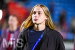 22.09.2026, Unterhaching, Deutschland. UEFA Women's Champions League, 1. Spieltag der Ligaphase: FC Bayern München Frauen gegen Manchester City. UWCL-Auftakt der FC Bayern Frauen und erstes UWCL-Pflichtspiel im neuen Zuhause Sportpark Unterhaching. Regina van Eijk (FC Bayern Frauen)