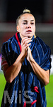 22.09.2026, Unterhaching, Deutschland. UEFA Women's Champions League, 1. Spieltag der Ligaphase: FC Bayern München Frauen gegen Manchester City. UWCL-Auftakt der FC Bayern Frauen und erstes UWCL-Pflichtspiel im neuen Zuhause Sportpark Unterhaching. Giulia Gwinn (FC Bayern Frauen)