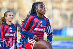 22.09.2026, Unterhaching, Deutschland. UEFA Women's Champions League, 1. Spieltag der Ligaphase: FC Bayern München Frauen gegen Manchester City. UWCL-Auftakt der FC Bayern Frauen und erstes UWCL-Pflichtspiel im neuen Zuhause Sportpark Unterhaching. Edna Imade (FC Bayern Frauen)