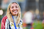 22.09.2026, Unterhaching, Deutschland. UEFA Women's Champions League, 1. Spieltag der Ligaphase: FC Bayern München Frauen gegen Manchester City. UWCL-Auftakt der FC Bayern Frauen und erstes UWCL-Pflichtspiel im neuen Zuhause Sportpark Unterhaching. Larissa Hauenstein (FC Bayern Frauen)
