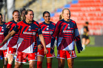 22.09.2026, Unterhaching, Deutschland. UEFA Women's Champions League, 1. Spieltag der Ligaphase: FC Bayern München Frauen gegen Manchester City. UWCL-Auftakt der FC Bayern Frauen und erstes UWCL-Pflichtspiel im neuen Zuhause Sportpark Unterhaching. Pernille Harder (FC Bayern Frauen)