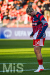 22.09.2026, Unterhaching, Deutschland. UEFA Women's Champions League, 1. Spieltag der Ligaphase: FC Bayern München Frauen gegen Manchester City. UWCL-Auftakt der FC Bayern Frauen und erstes UWCL-Pflichtspiel im neuen Zuhause Sportpark Unterhaching. Alara ?ehitler (FC Bayern Frauen)