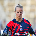 22.09.2026, Unterhaching, Deutschland. UEFA Women's Champions League, 1. Spieltag der Ligaphase: FC Bayern München Frauen gegen Manchester City. UWCL-Auftakt der FC Bayern Frauen und erstes UWCL-Pflichtspiel im neuen Zuhause Sportpark Unterhaching. Anna Klink (FC Bayern Frauen)