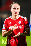 22.09.2026, Unterhaching, Deutschland. UEFA Women's Champions League, 1. Spieltag der Ligaphase: FC Bayern München Frauen gegen Manchester City. UWCL-Auftakt der FC Bayern Frauen und erstes UWCL-Pflichtspiel im neuen Zuhause Sportpark Unterhaching. Franziska Kett (FC Bayern Frauen)