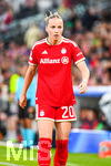 22.09.2026, Unterhaching, Deutschland. UEFA Women's Champions League, 1. Spieltag der Ligaphase: FC Bayern München Frauen gegen Manchester City. UWCL-Auftakt der FC Bayern Frauen und erstes UWCL-Pflichtspiel im neuen Zuhause Sportpark Unterhaching. Franziska Kett (FC Bayern Frauen)