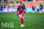 22.09.2026, Unterhaching, Deutschland. UEFA Women's Champions League, 1. Spieltag der Ligaphase: FC Bayern München Frauen gegen Manchester City. UWCL-Auftakt der FC Bayern Frauen und erstes UWCL-Pflichtspiel im neuen Zuhause Sportpark Unterhaching. Sarah Zadrazil (FC Bayern Frauen)