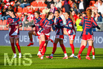 22.09.2026, Unterhaching, Deutschland. UEFA Women's Champions League, 1. Spieltag der Ligaphase: FC Bayern München Frauen gegen Manchester City. UWCL-Auftakt der FC Bayern Frauen und erstes UWCL-Pflichtspiel im neuen Zuhause Sportpark Unterhaching. Aufwärmen