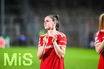 22.09.2026, Unterhaching, Deutschland. UEFA Women's Champions League, 1. Spieltag der Ligaphase: FC Bayern München Frauen gegen Manchester City. UWCL-Auftakt der FC Bayern Frauen und erstes UWCL-Pflichtspiel im neuen Zuhause Sportpark Unterhaching. Sarah Zadrazil (FC Bayern Frauen)